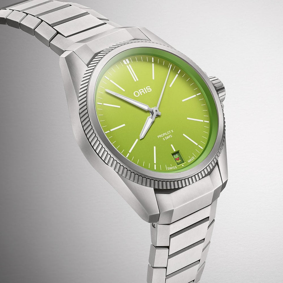 ORIS Men's ProPilot X Kermit Edition Calibre 400 Automatic Watch