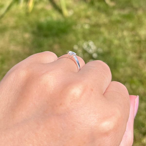 Francis & Gaye Platinum Certified Round Brilliant Diamond Ring