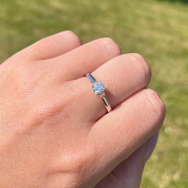 Francis & Gaye Platinum 'D' Colour 0.50ct Diamond Solitaire Ring