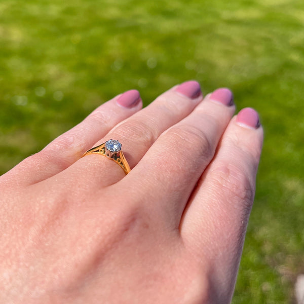 Francis & Gaye PRE-LOVED 18ct Gold Diamond Solitaire Ring