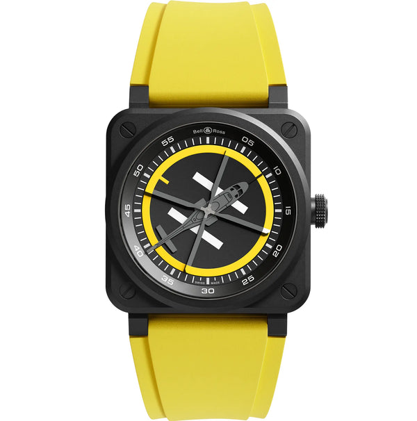 Bell & Ross Men's BR-03 HELIPAD Limited Edition Watch (XXX/500)