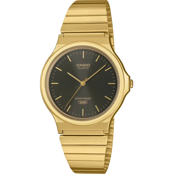 Casio Iconic 35mm Gold Steel Quartz Watch