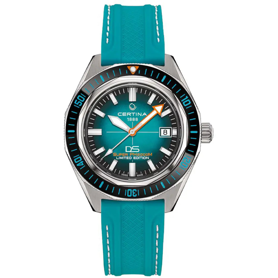 Certina Men's DS Super PH2000M STC Limited Edition Blue Titanium Automatic Watch