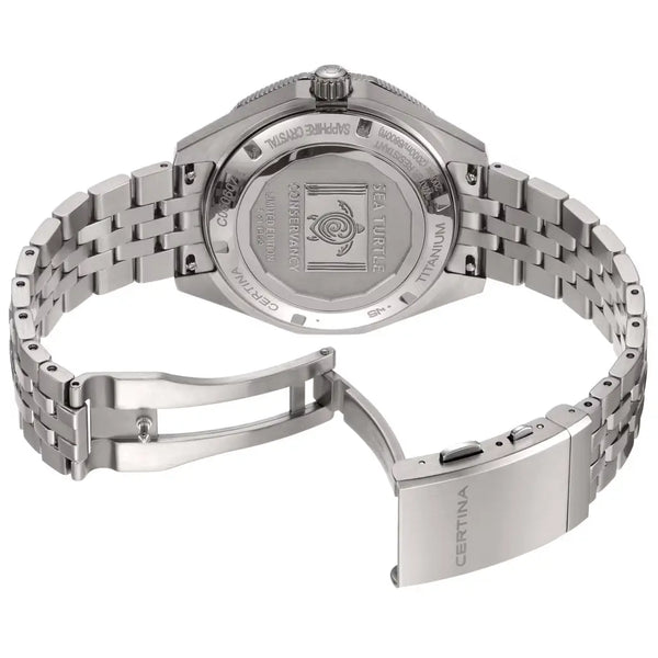 Certina Men's DS Super PH2000M STC Limited Edition Blue Titanium Automatic Watch