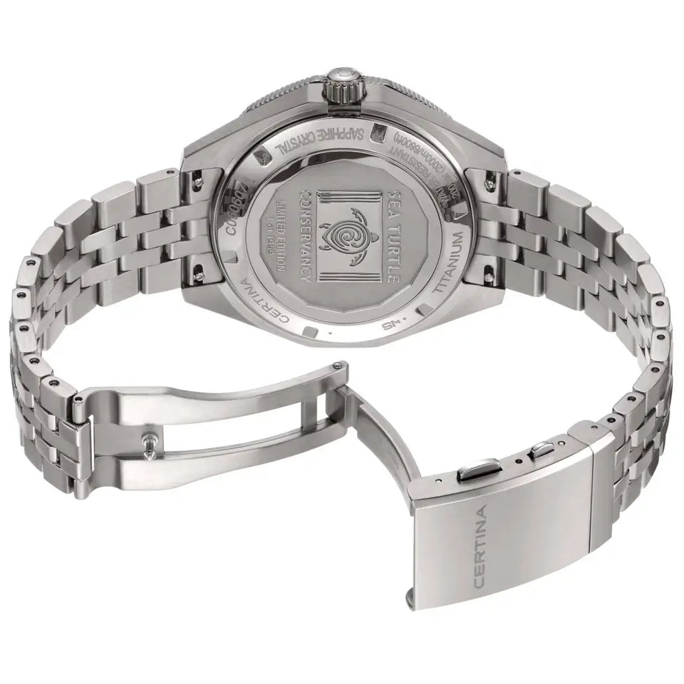 Certina Men's DS Super PH2000M STC Limited Edition Blue Titanium Automatic Watch