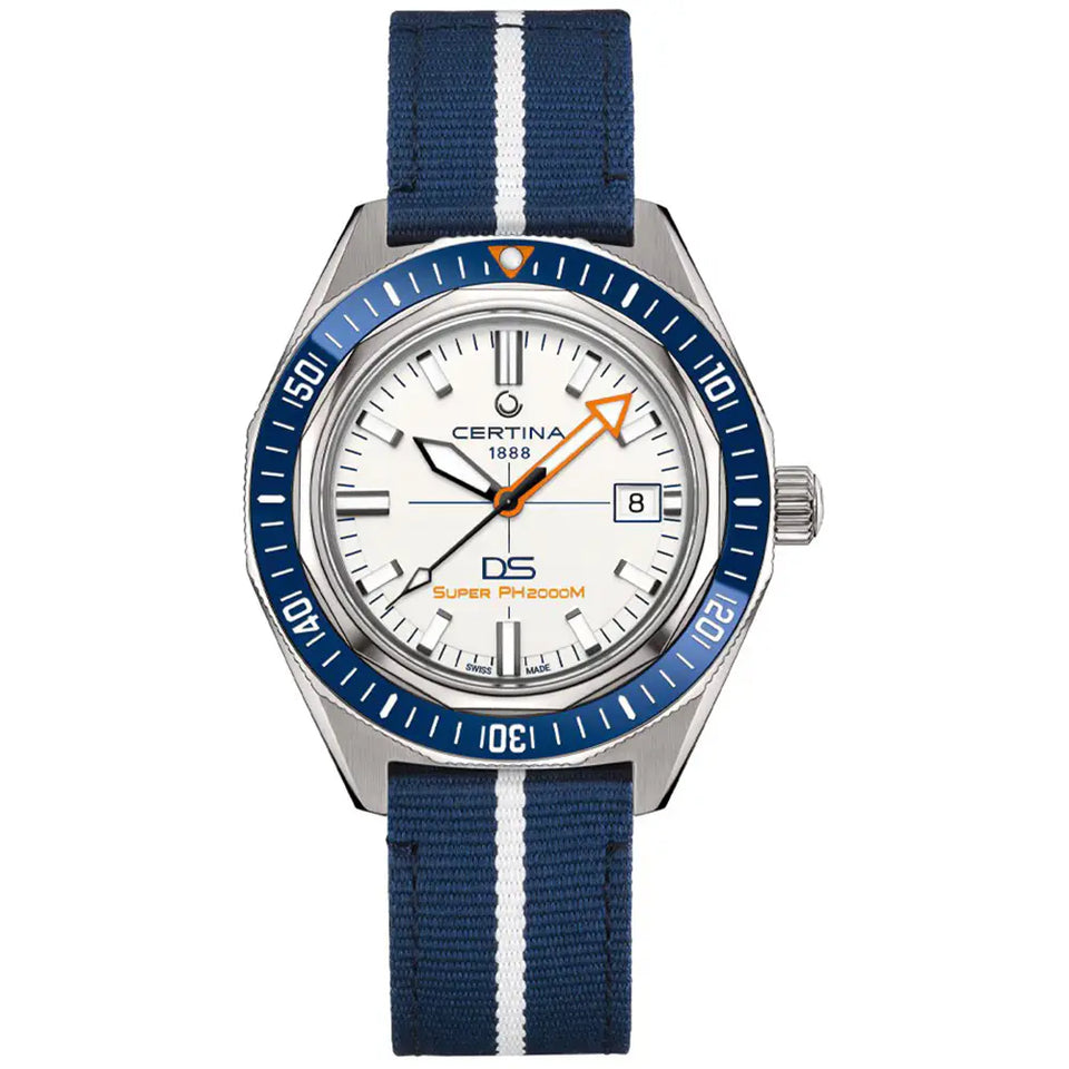 Certina Men's DS Super PH2000M Titanium Blue Watch