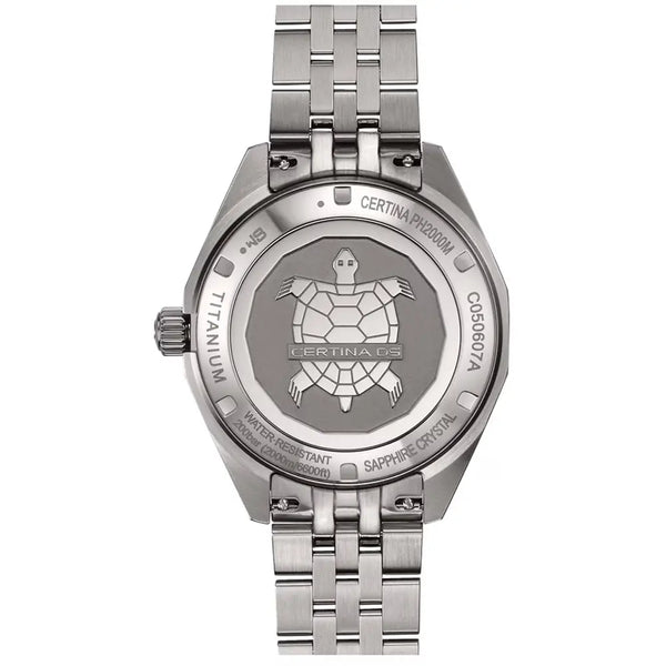 Certina Men's DS Super PH2000M Titanium Blue Watch