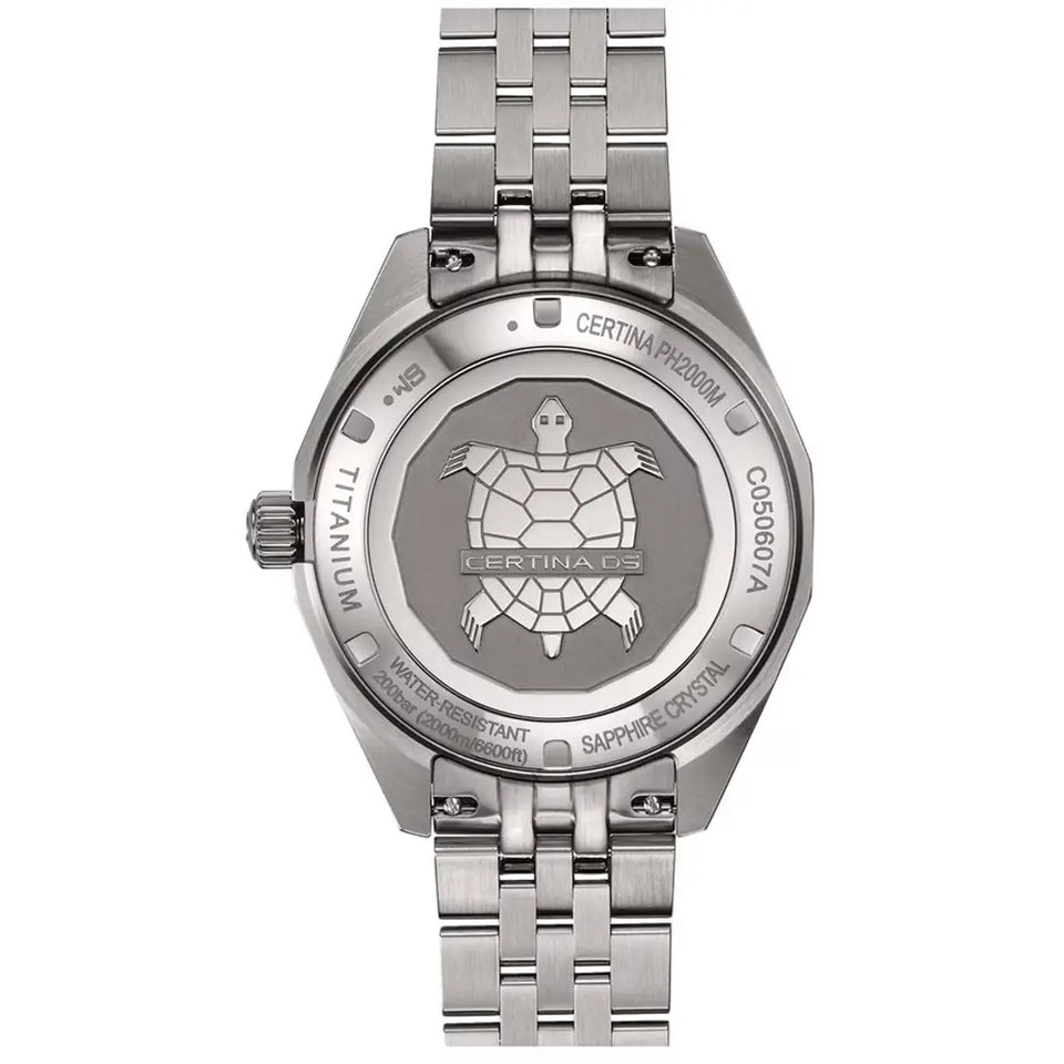 Certina Men's DS Super PH2000M Titanium Blue Watch