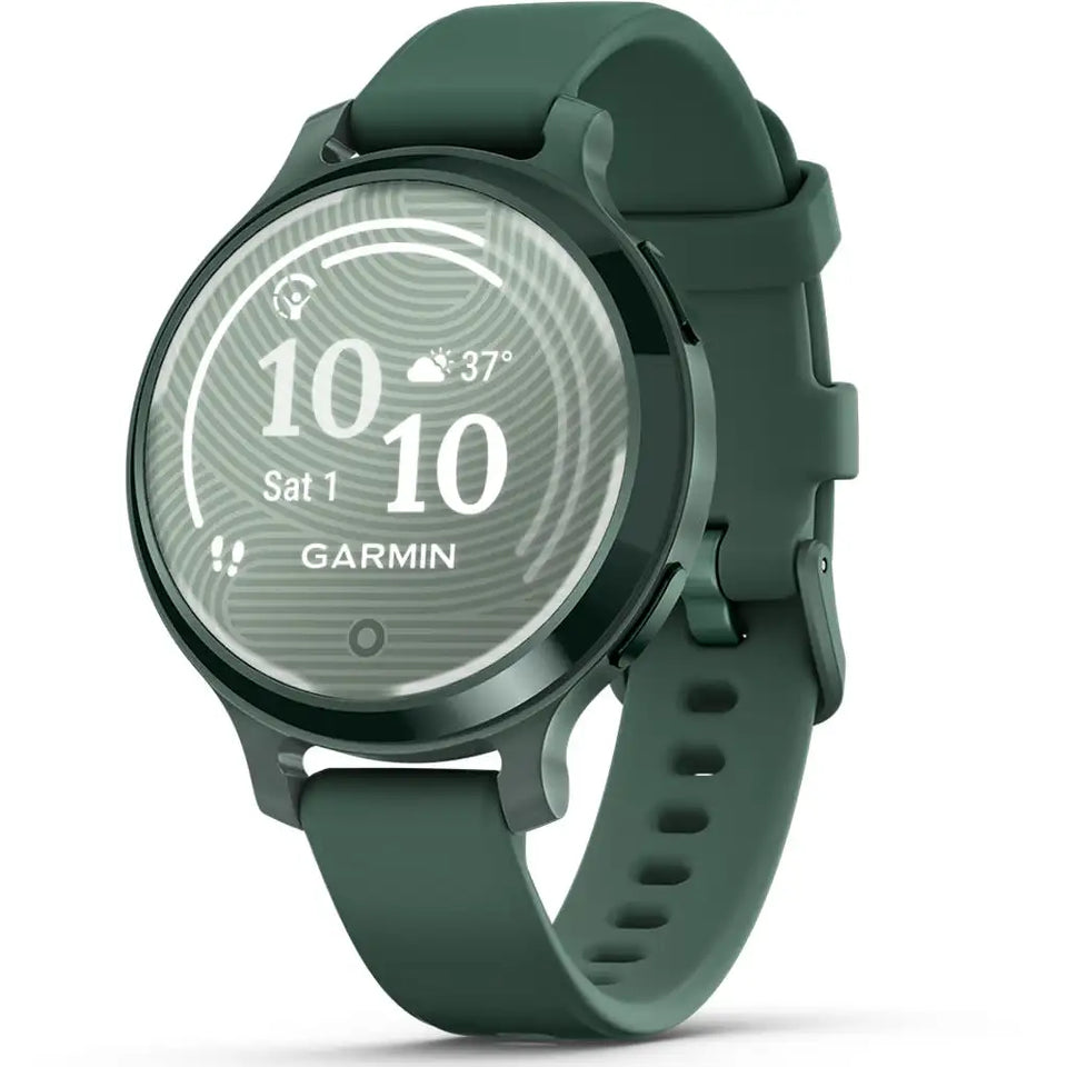 Garmin Lily® 2 Active Jasper Green Silicone Strap Watch