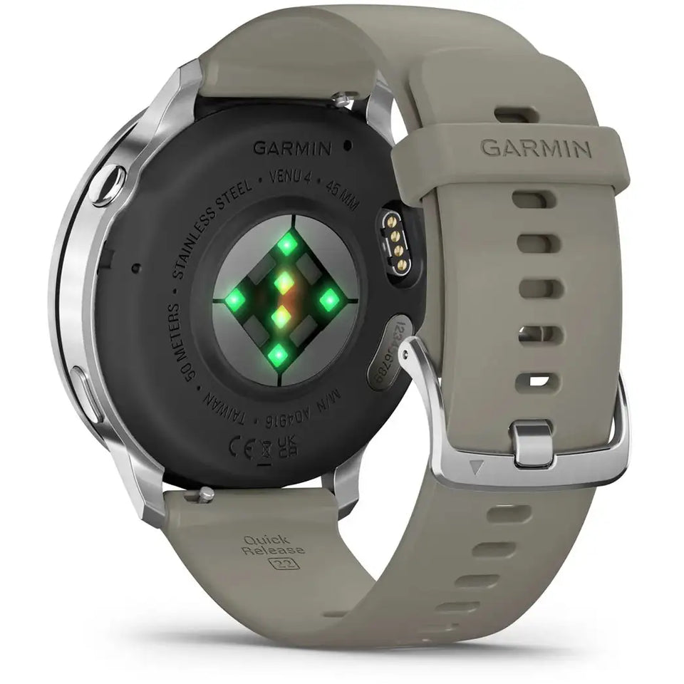 Garmin Venu® 4 Grey Silicone Band 45mm Watch