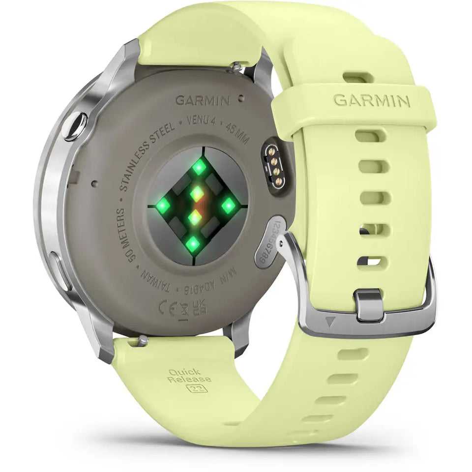 Garmin Venu® 4 Citron Silicone Band 45mm Watch