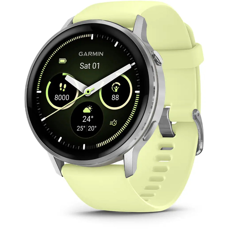 Garmin Venu® 4 Citron Silicone Band 45mm Watch