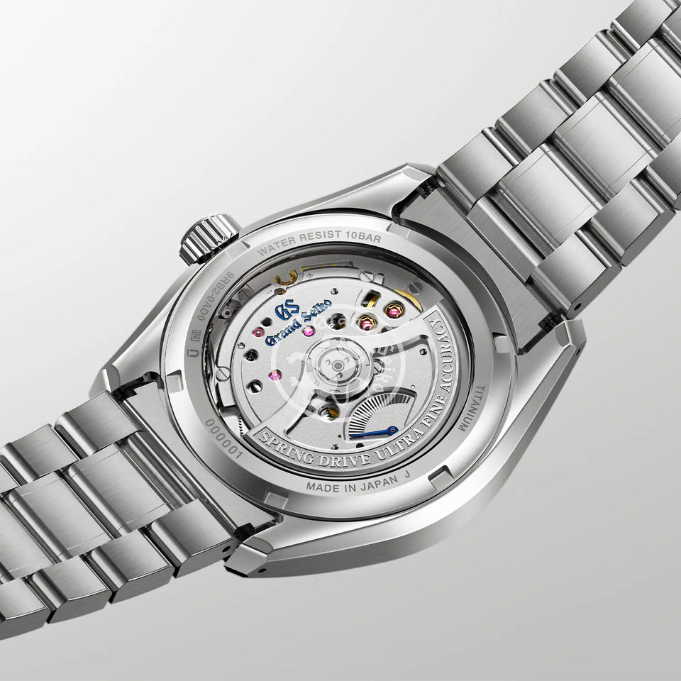 Grand Seiko Men's Evolution 9 'Night Lake' Spring Drive UFA Watch