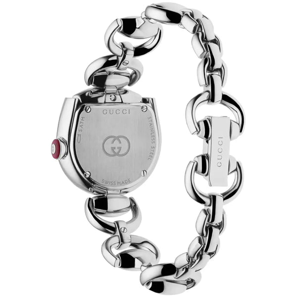Gucci Horsebit 27mm Ladies Black Dial Watch