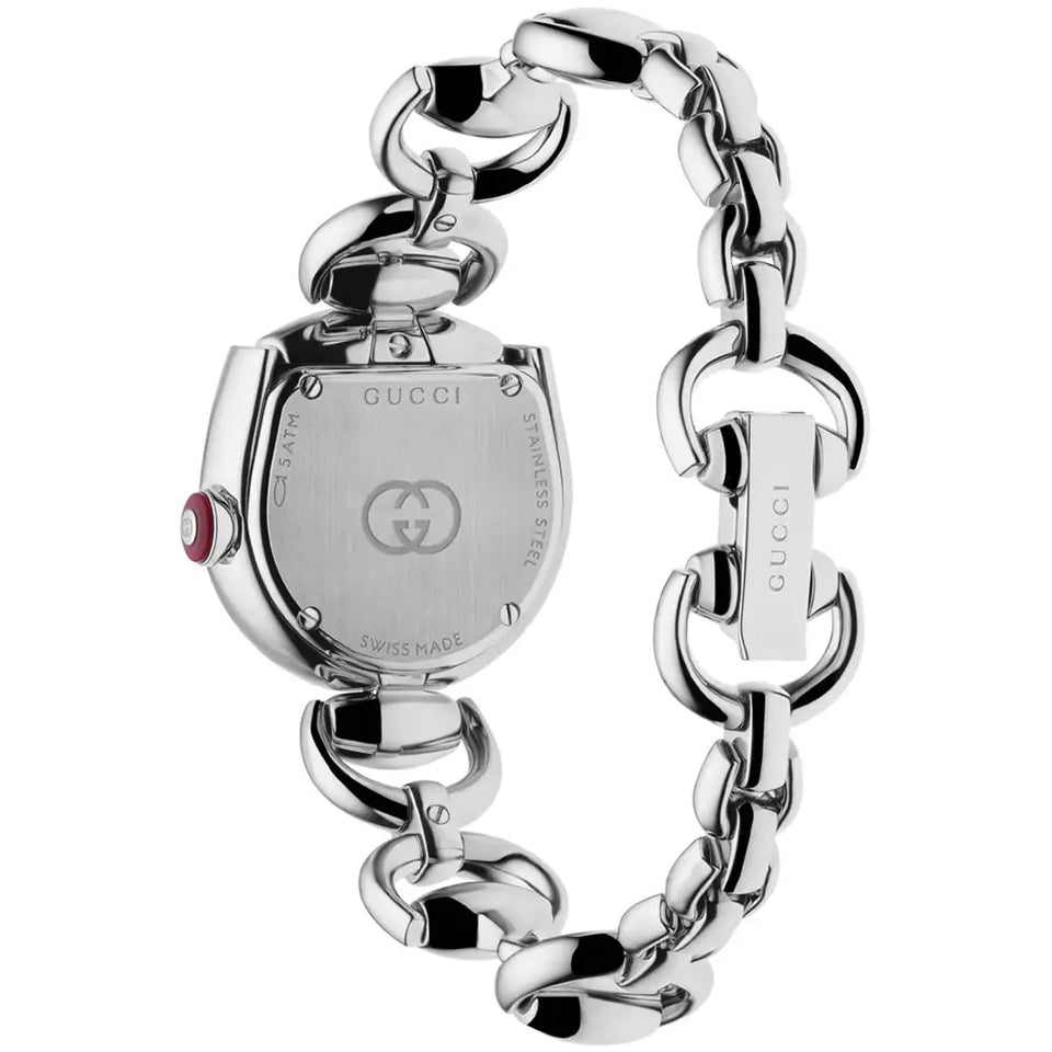Gucci Horsebit 27mm Ladies Black Dial Watch