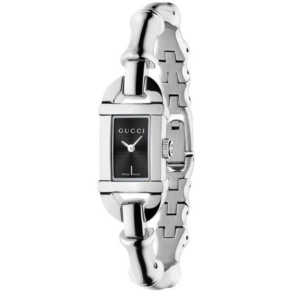 Gucci Ladies Bamboo Steel 22mm Quartz Watch