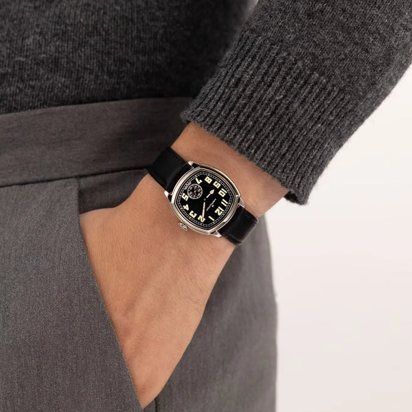 Hamilton American Classic Cushion 34mm Black Mechanical Watch