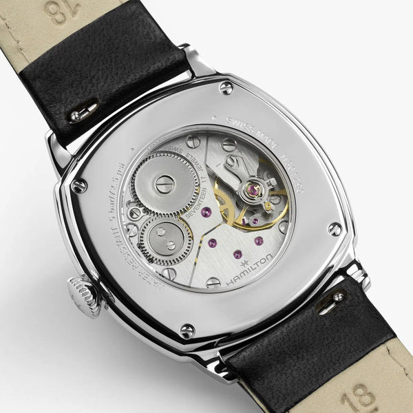 Hamilton American Classic Cushion 34mm Black Mechanical Watch