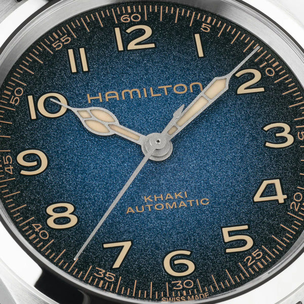 Hamilton Men's Khaki Field Murph 38mm Steel Automatic Stardust-Inspired Dial Watch