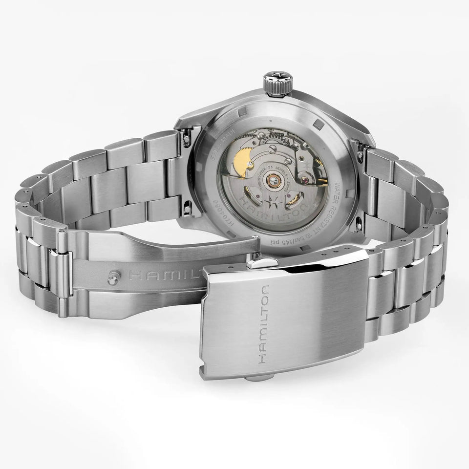 Hamilton Men's Khaki Field Murph 38mm Steel Automatic Stardust-Inspired Dial Watch