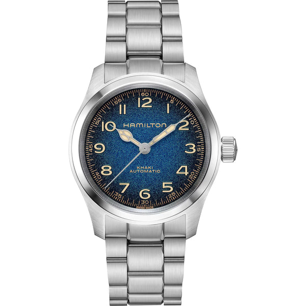 Hamilton Men's Khaki Field Murph 38mm Steel Automatic Stardust-Inspired Dial Watch