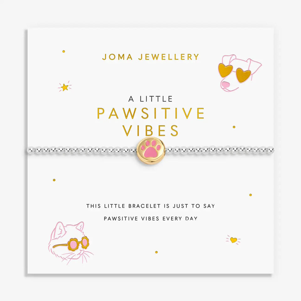 Joma Jewellery A Little 'Pawsitive Vibes' Bracelet