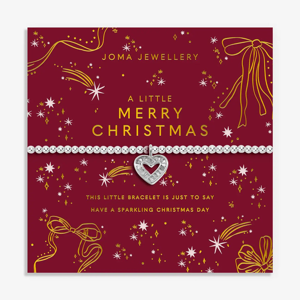 Joma Jewellery Christmas A Little 'Merry Christmas' Bracelet