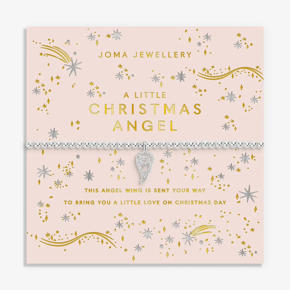 Joma Jewellery Christmas A Little'Christmas Angel' Bracelet