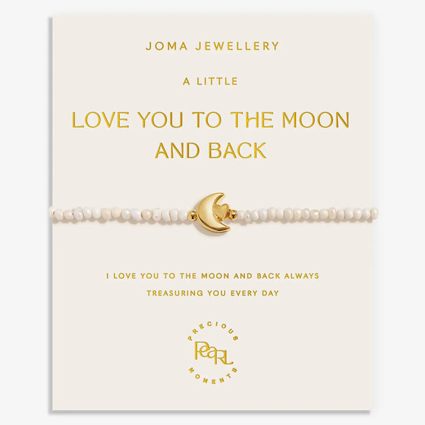 Joma Jewellery Precious Moments 'Love You To The Moon And Back' Bracelet