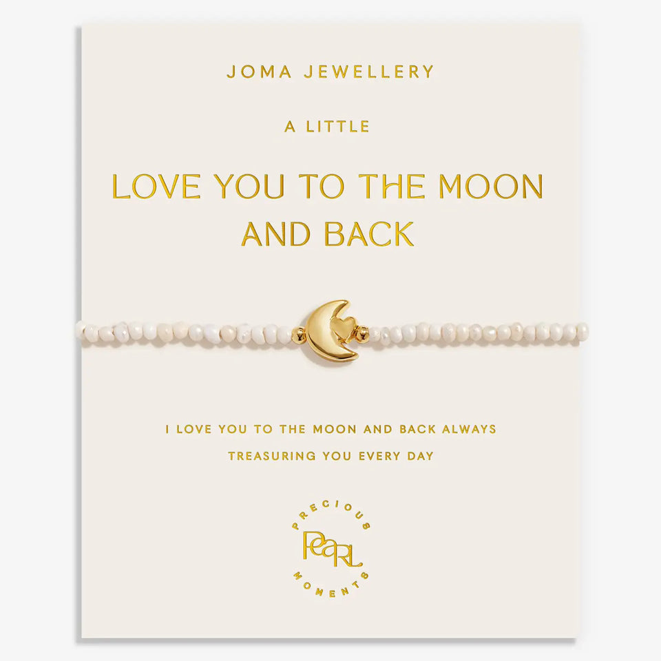 Joma Jewellery Precious Moments 'Love You To The Moon And Back' Bracelet