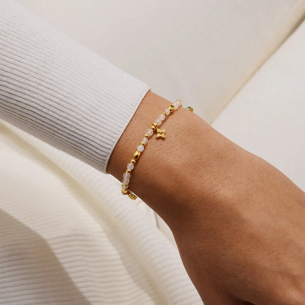Joma Jewellery Affirmation Card 'Peace' Bracelet