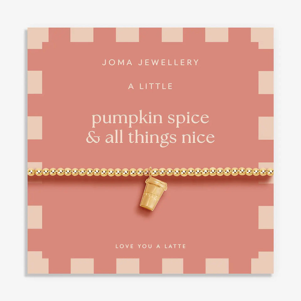 Joma Jewellery Autumns Calling A Little 'Pumpkin Spice And All Things Nice' Bracelet