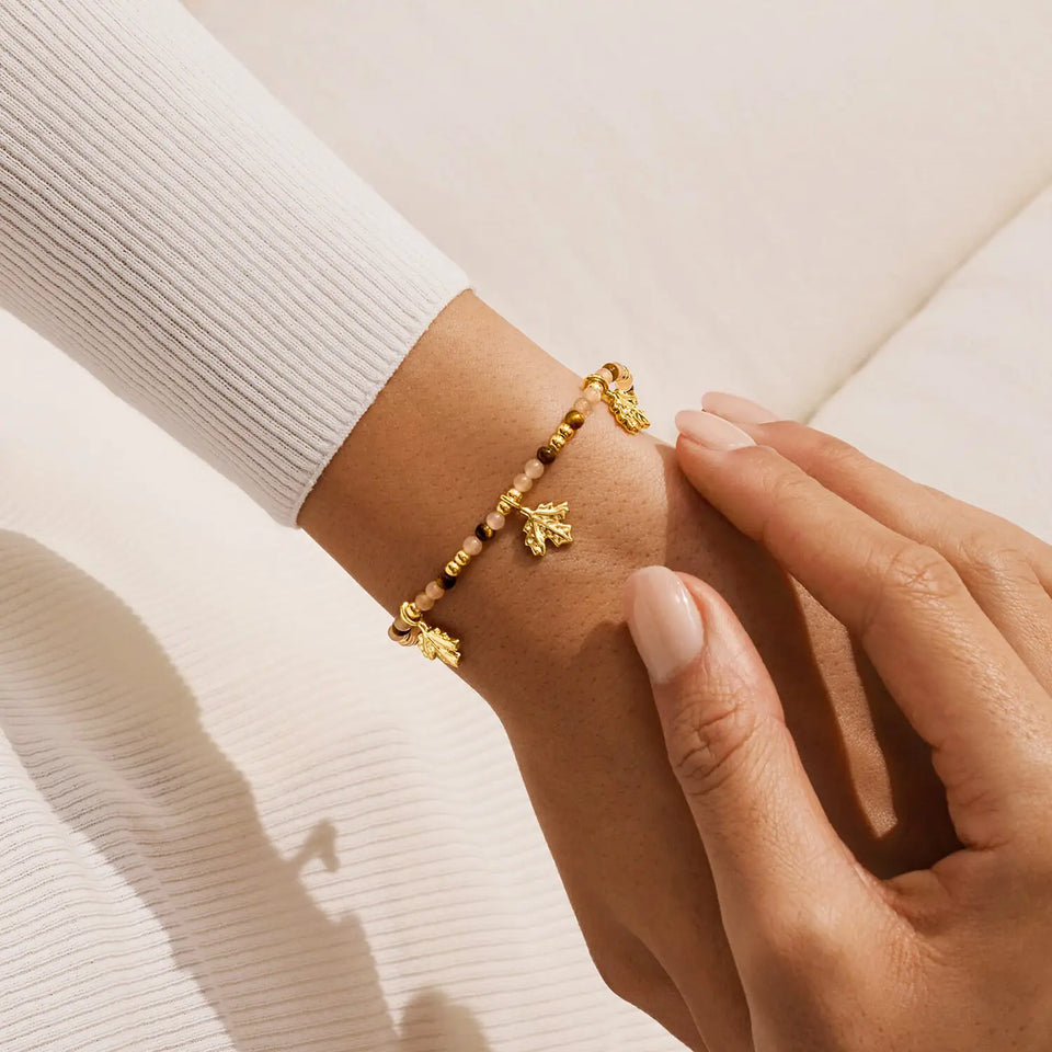 Joma Jewellery Autumns Calling A Little 'Leaves Are Falling Autumn Is Calling' Bracelet