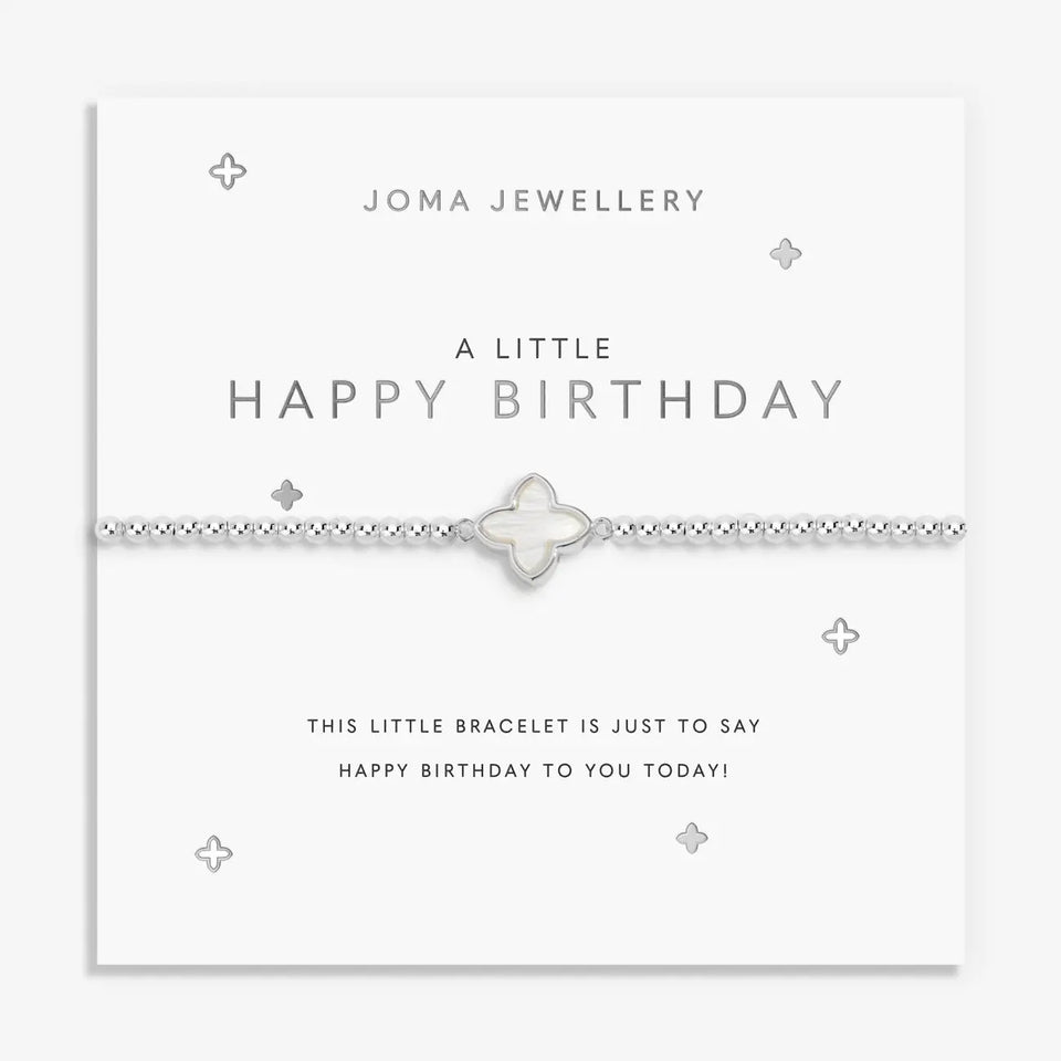 Joma Jewellery A Little 'Happy Birthday' Bracelet