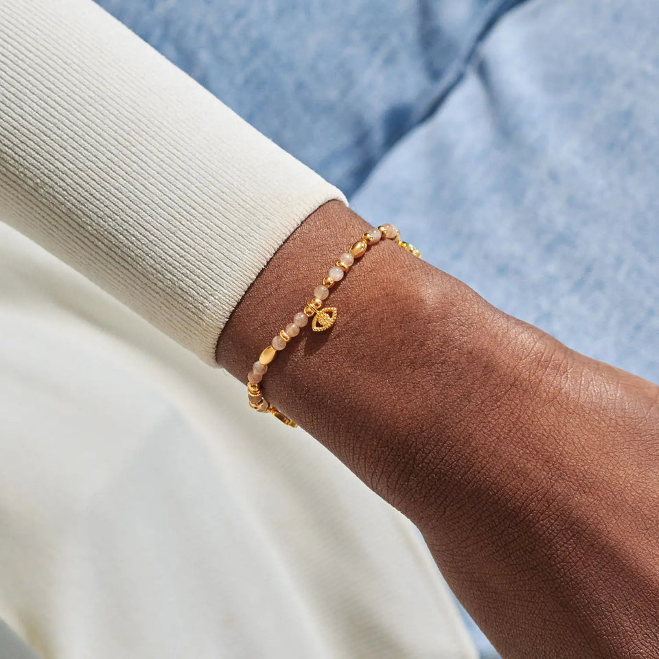 Joma Jewellery Affirmation Card 'Peace' Bracelet