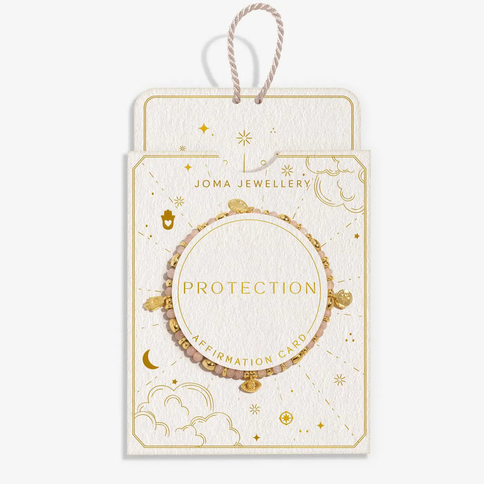 Joma Jewellery Affirmation Card 'Peace' Bracelet