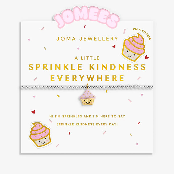 Joma Jewellery Kids' A Little Jomees 'Sprinkle Kindness Everywhere' Bracelet