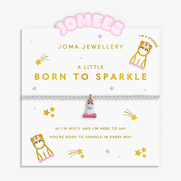 Joma Jewellery Kids' A Little Jomees 'Born To Sparkle' Bracelet