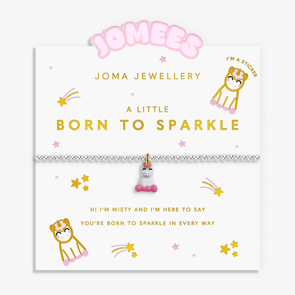 Joma Jewellery Kids' A Little Jomees 'Born To Sparkle' Bracelet