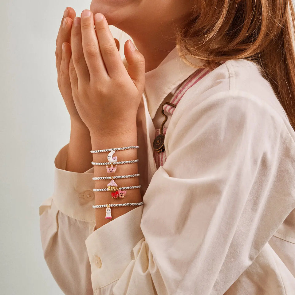 Joma Jewellery Kids' A Little Jomees 'Love You To The Moon And Back' Bracelet