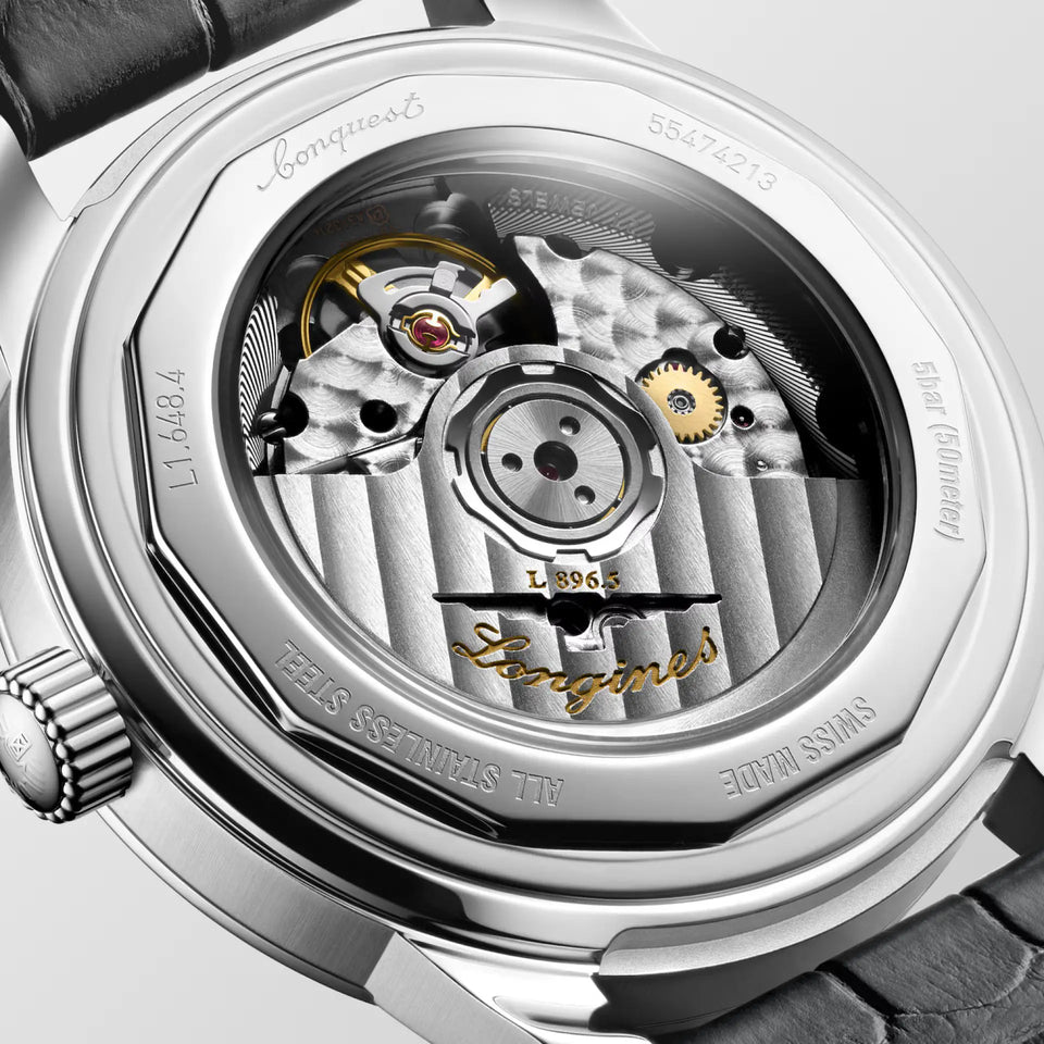 Longines Men's Conquest Heritage Central Power Reserve Automatic Watch