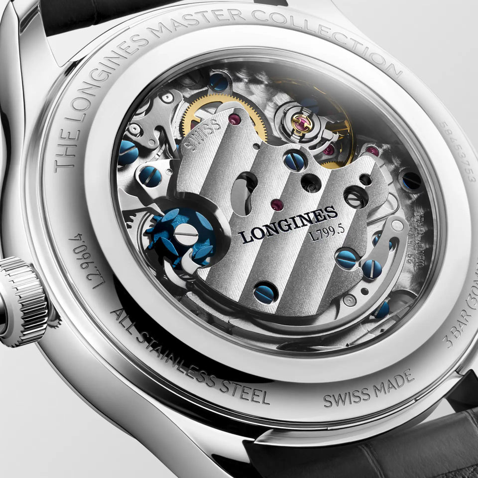 Longines Men's Master Collection Chrono Monopusher Manual 41mm Watch