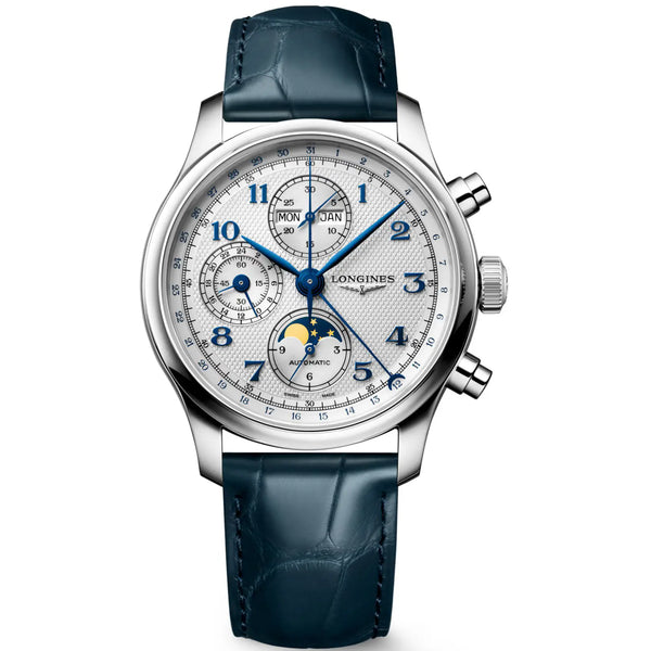 Longines Men's Master Collection Chrono Moonphase 41mm Automatic Watch