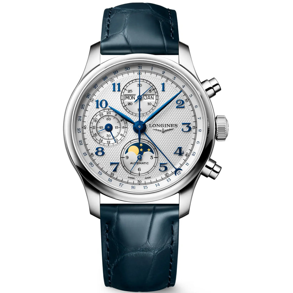 Longines Men's Master Collection Chrono Moonphase 41mm Automatic Watch
