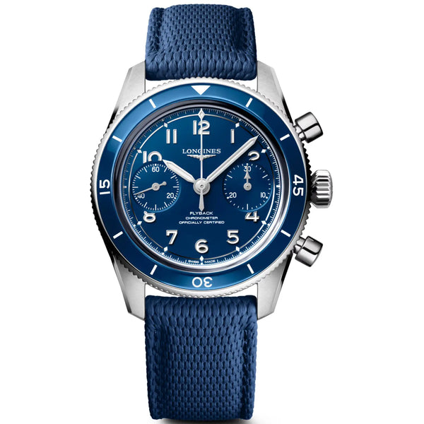 Longines Men's Spirit Pilot Flyback 39.5mm Mechanical Watch