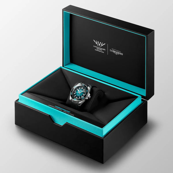 Longines Men's Hydroconquest 2026 Commonwealth Games 39mm Watch