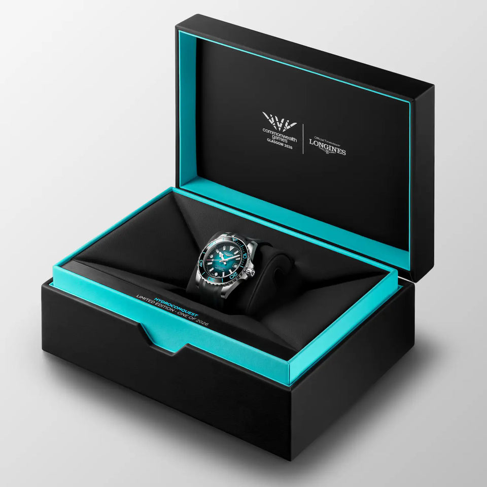 Longines Men's Hydroconquest 2026 Commonwealth Games 39mm Watch