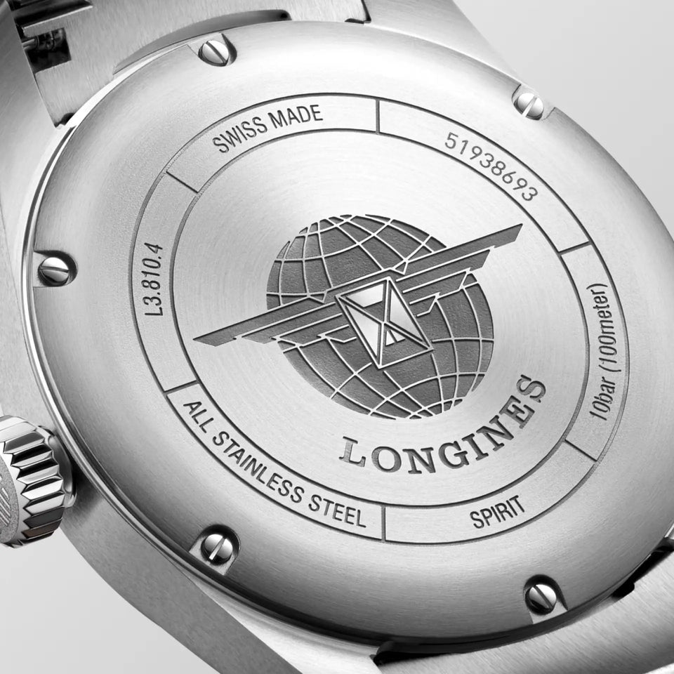 Longines Men's Spirit 40mm Blue Dial Automatic Watch