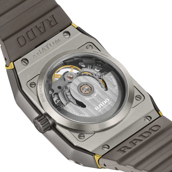 RADO Ladies Anatom Automatic High-Tech Ceramic Skeleton Watch
