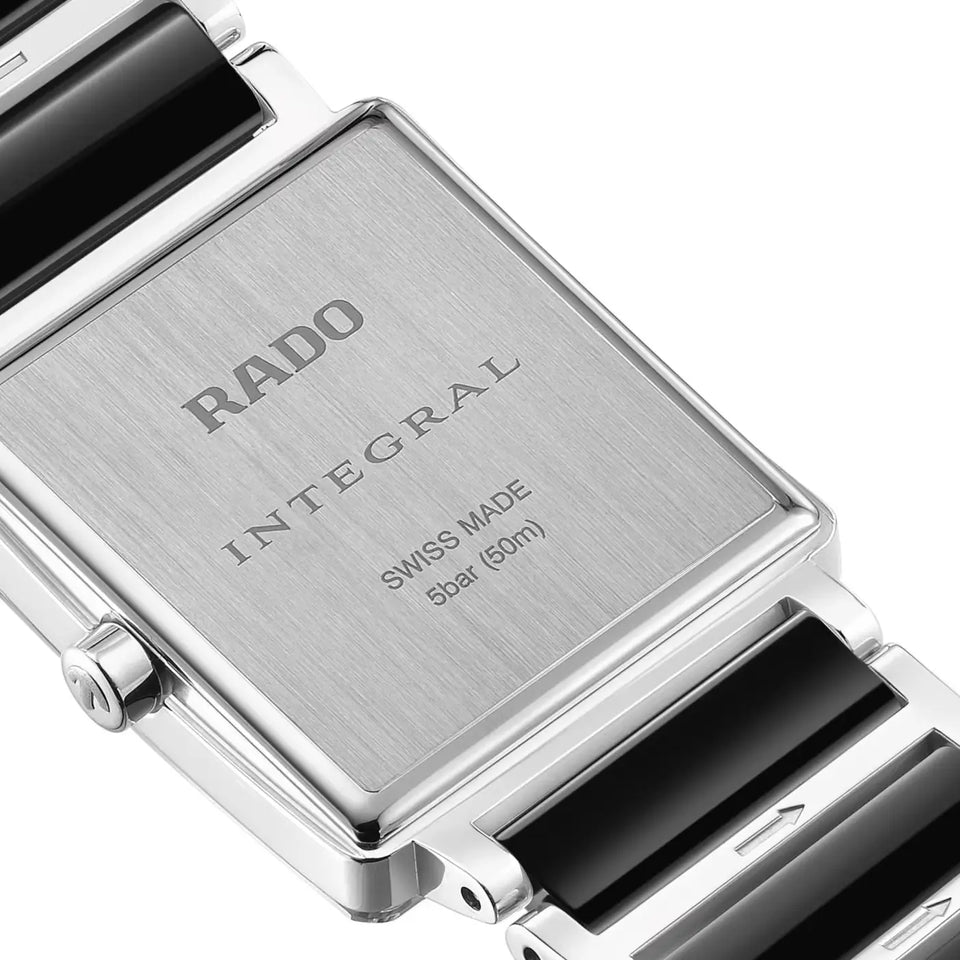 RADO Ladies Integral 23mm Diamond Set Quartz Watch
